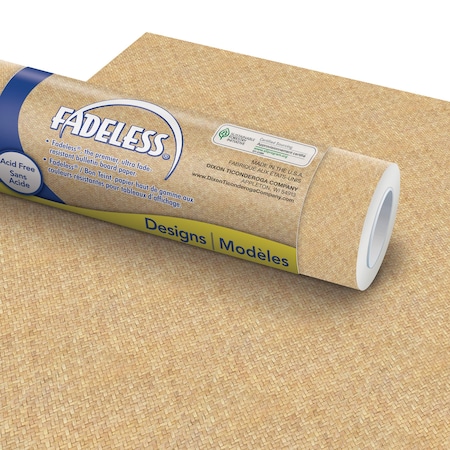 Fadeless Design Roll, 48in. x 12ft., Wicker, 4PK P0057098